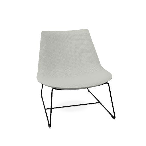 profim – CHIC LOUNGE Sessel | Kufengestell oder 4-armiges-Fußkreuz, niedrige Rückenlehne