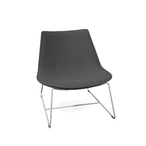 profim – CHIC LOUNGE Sessel | Kufengestell oder 4-armiges-Fußkreuz, niedrige Rückenlehne