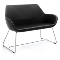 profim – FAN Sofa | 2-Sitzer, Kufengestell