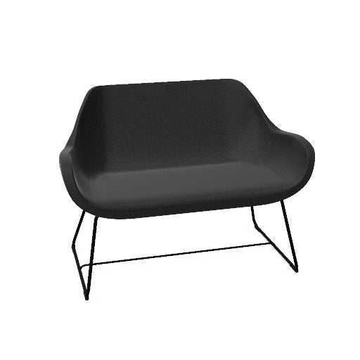 profim – FAN Sofa | 2-Sitzer, Kufengestell