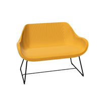 profim – FAN Sofa | 2-Sitzer, Kufengestell