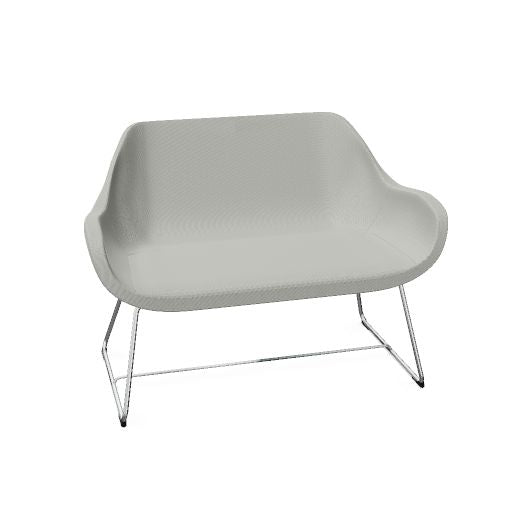 profim – FAN Sofa | 2-Sitzer, Kufengestell