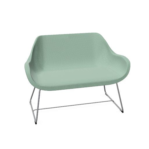profim – FAN Sofa | 2-Sitzer, Kufengestell