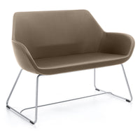 profim – FAN Sofa | 2-Sitzer, Kufengestell