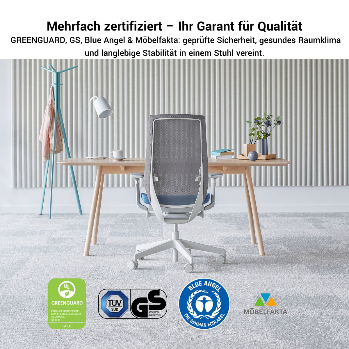 profim - AccisPro Bürodrehstuhl | Synchronmechanik, SmartHPS, Netzrücken, 4D-Armlehnen - 10 Lightbox Main Image
