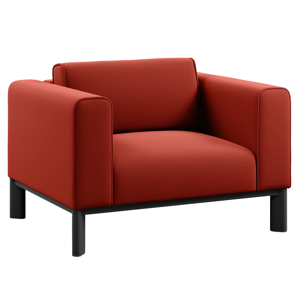 profim - DECENTA Lounge-Sessel | 1-Sitzer, feste Armlehnen - 1 Lightbox Main Image