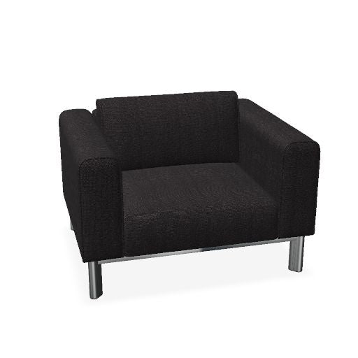 profim - DECENTA Lounge-Sessel | 1-Sitzer, feste Armlehnen