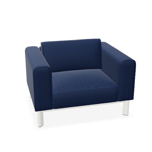 profim - DECENTA Lounge-Sessel | 1-Sitzer, feste Armlehnen
