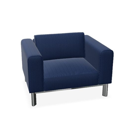 profim - DECENTA Lounge-Sessel | 1-Sitzer, feste Armlehnen