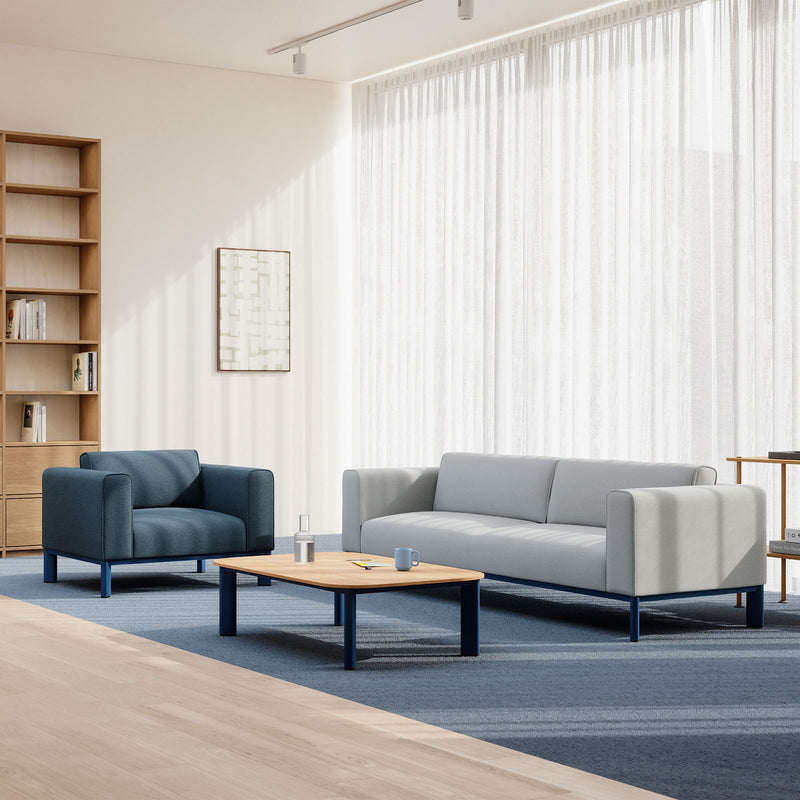 profim - DECENTA Sofa | 3-Sitzer, feste Armlehnen - 4 Main Image