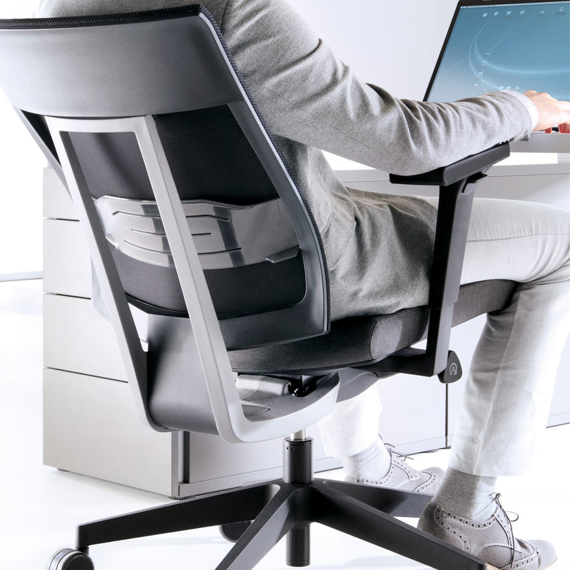 profim - XENON 101 SFL Net Office Swivel Chair | Support de la lordose, retour en arrière, noir
