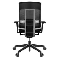 profim - XENON 101 SFL Net office swivel chair | Lumbar support, mesh back, black