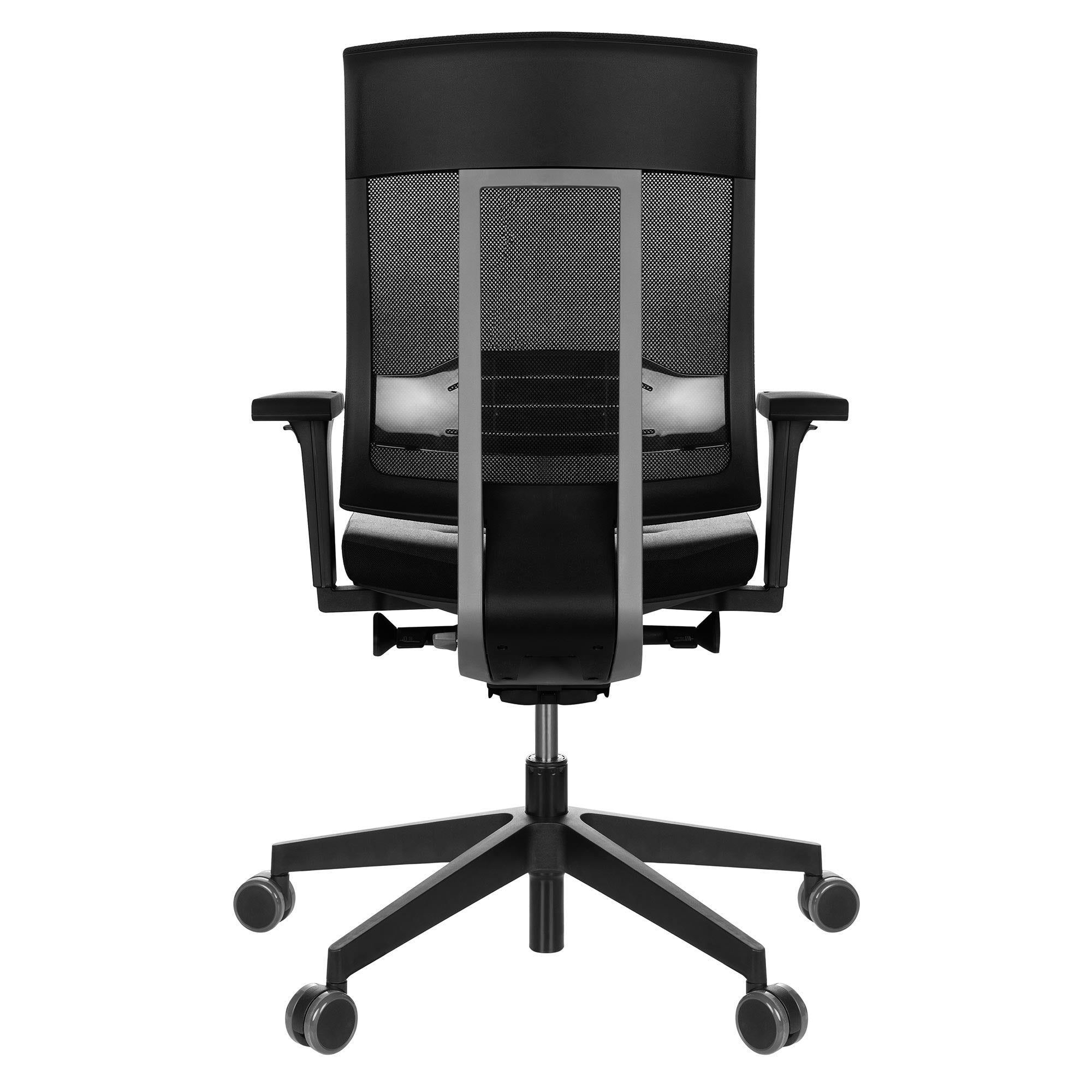 profim - XENON 101 SFL Net Office Swivel Chair | Support de la lordose, retour en arrière, noir