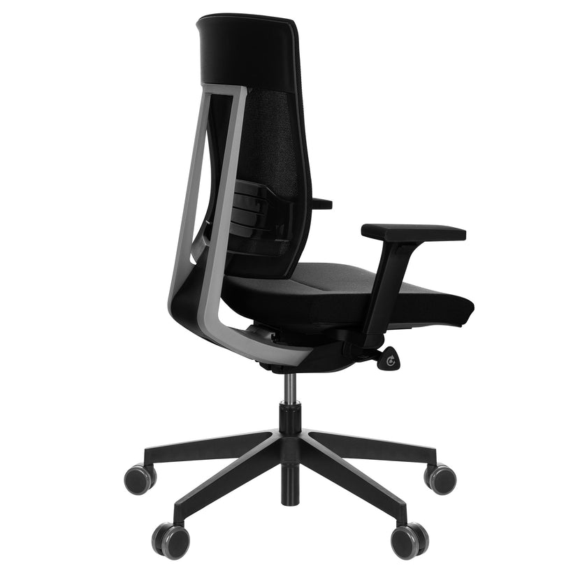 profim - XENON 101 SFL Net Office Swivel Chair | Support de la lordose, retour en arrière, noir
