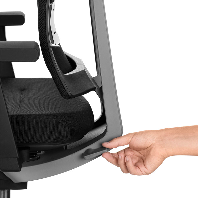 profim - XENON 101 SFL Net Office Swivel Chair | Support de la lordose, retour en arrière, noir