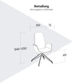profim - ElliePro Konferenzstuhl | Stahlgestell - 12 Thumbnail Image