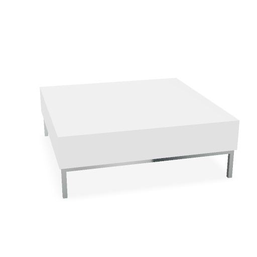 profim - MyTurn Beistelltisch | 850-1200 x 850 mm, 4-Fuß oder Kufengestell