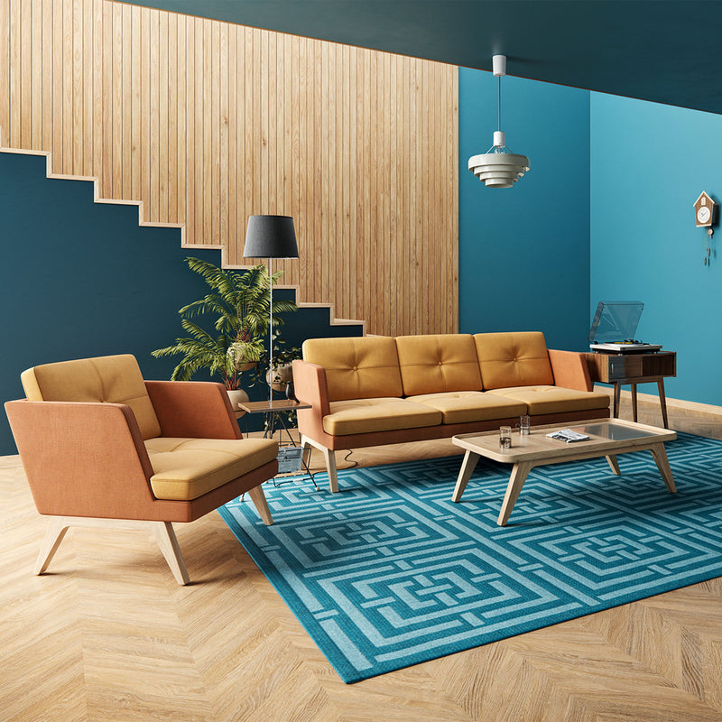 profim - OCTOBER Lounge-Sessel | Niedrige Rückenlehne - 2 Main Image