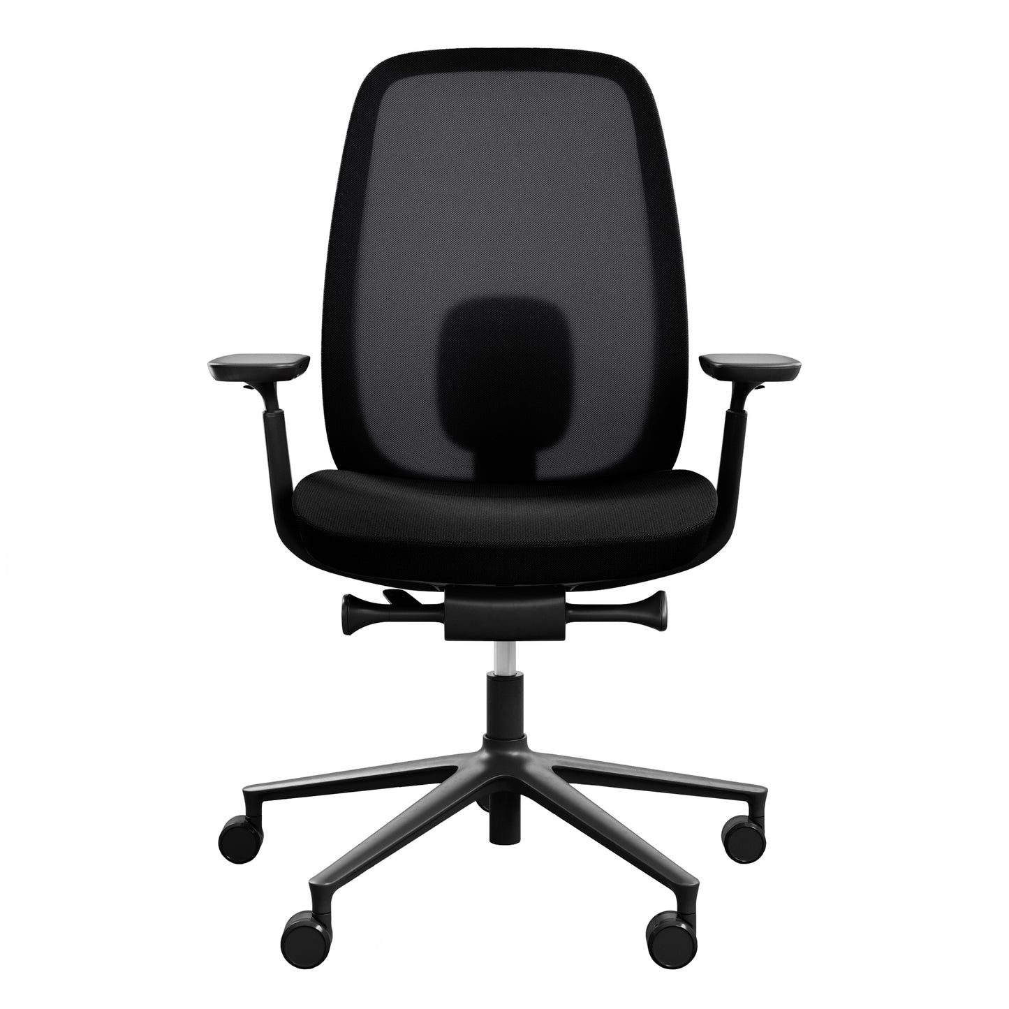 profim - Sedia girevole da ufficio PACE | Meccanismo sincronizzato, schienale in rete, nero