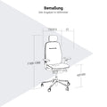 profim - PACE office swivel chair | Synchronous mechanism, mesh backrest, black - 3 Thumbnail Image