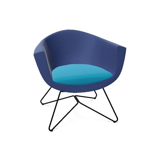 profim - SORRISO Lounge-Sessel | Kufengestell