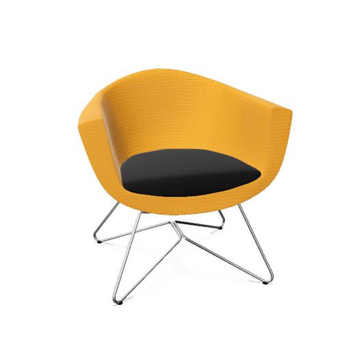 profim - Fauteuil de salon SORRISO | Piètement traîneau