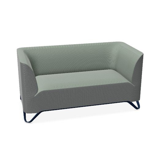 profim - SoftBox Couch | 2- oder 3-Sitzer, Kufengestell