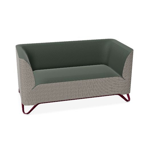 profim - SoftBox Couch | 2- oder 3-Sitzer, Kufengestell