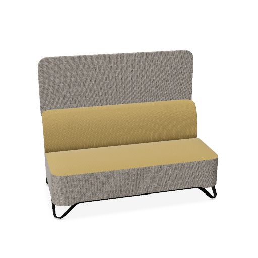 profim - SoftBox Couch | 2- oder 3-Sitzer, Kufengestell