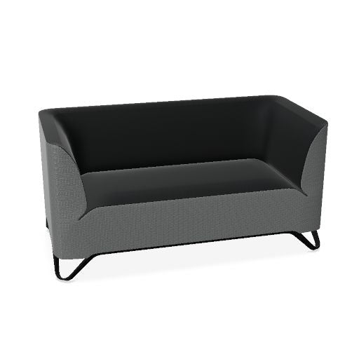 profim - SoftBox Couch | 2- oder 3-Sitzer, Kufengestell