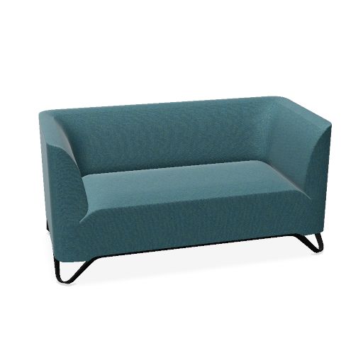 profim - SoftBox Couch | 2- oder 3-Sitzer, Kufengestell