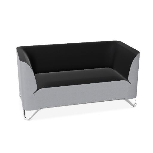 profim - SoftBox Couch | 2- oder 3-Sitzer, Kufengestell