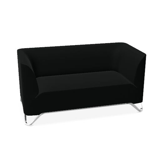 profim - SoftBox Couch | 2- oder 3-Sitzer, Kufengestell