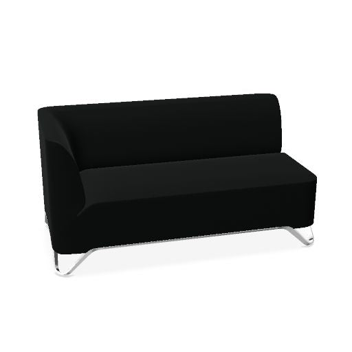 profim - SoftBox Couch | 2- oder 3-Sitzer, Kufengestell