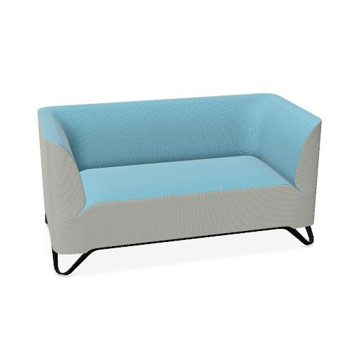 profim - SoftBox Couch | 2- oder 3-Sitzer, Kufengestell