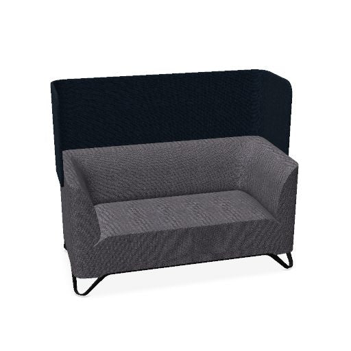 profim - SoftBox Couch | 2- oder 3-Sitzer, Kufengestell