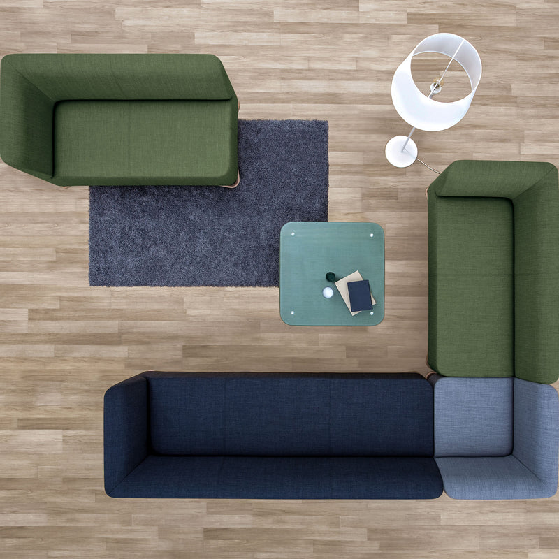 profim - SoftBox Couch | 2- oder 3-Sitzer, Kufengestell - 6 Main Image