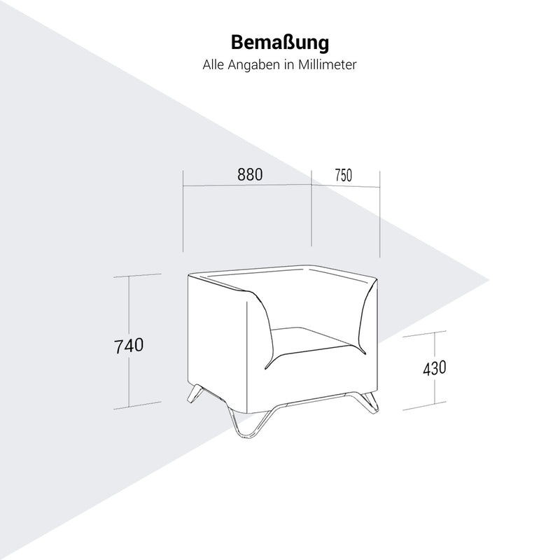 profim - SoftBox Lounge-Sessel | Kufengestell - 12 Main Image