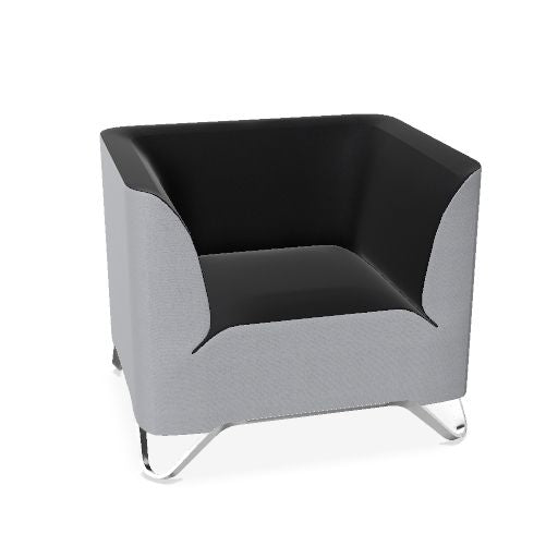 profim - SoftBox Lounge-Sessel | Kufengestell