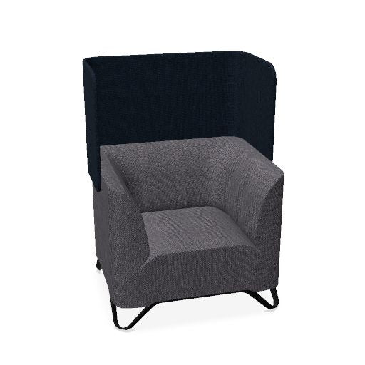 profim - SoftBox Lounge-Sessel | Kufengestell