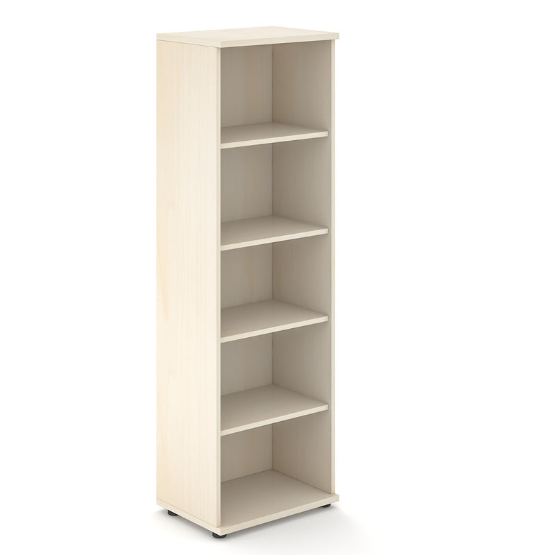 NOVA Munich - Bureau complet | Ensemble avec bureau d’angle, armoires à dossiers, caisson fixe, érable  - 4 Main Image