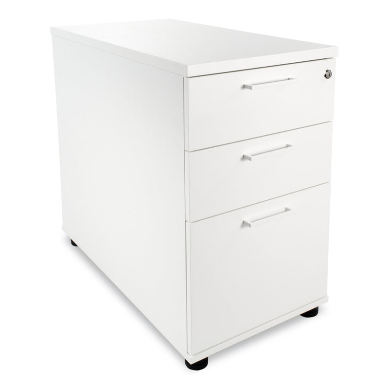 OPTIMA pedestal cabinet | 800 mm deep, white  - 1 Main Image