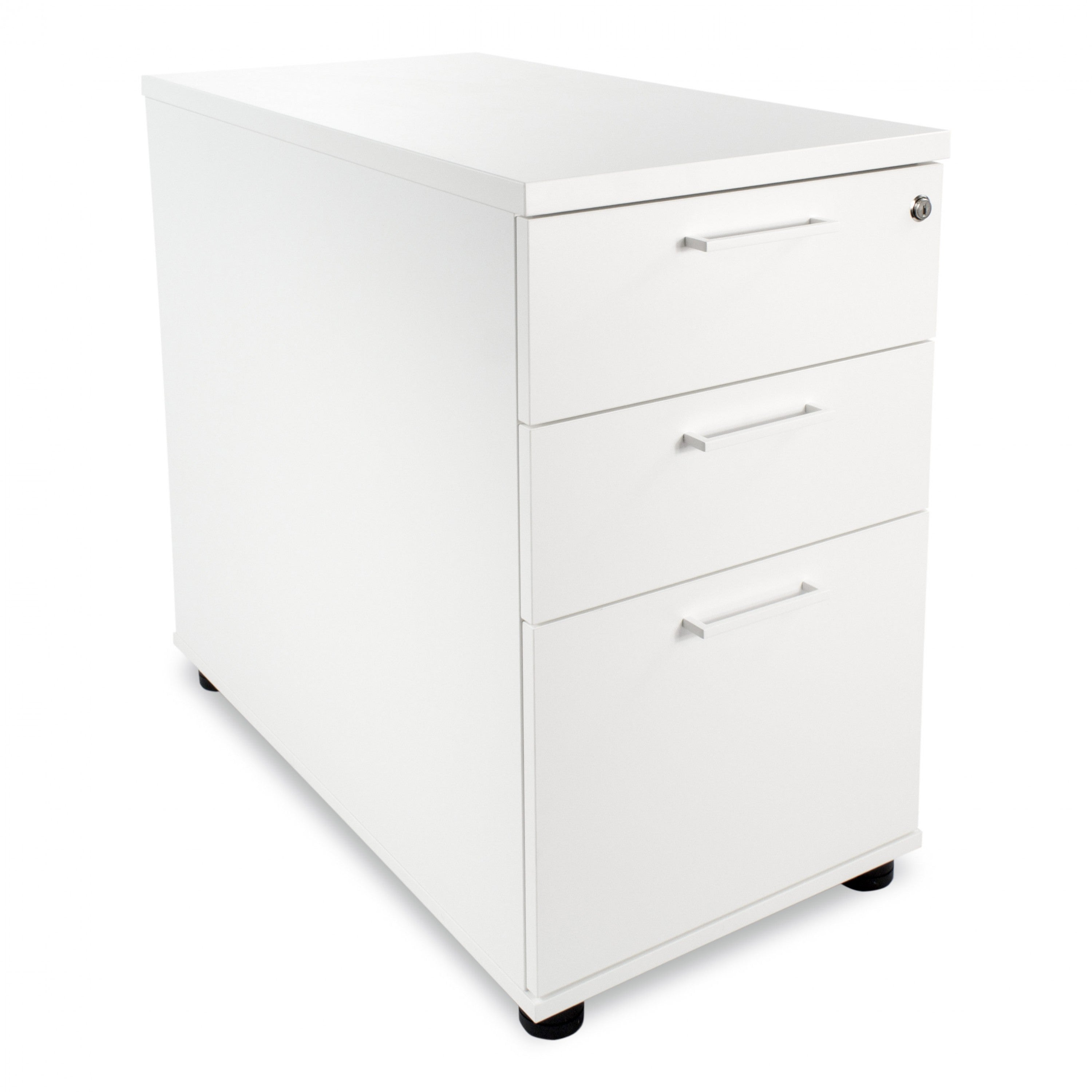 OPTIMA Conteneur de support | 800 mm de profondeur, blanc
